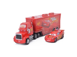 Disney pixar cars lightning mcqueen mack uncle truck 1:55 diecast model car model toys for boys children birthday gift