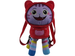 Mochila de peluche 3D DJ Hood de la casa de muñecas de Gabby 80108
