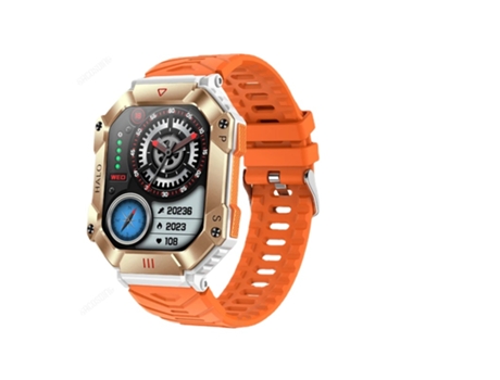 Reloj inteligente militar, relojes de Fitness, brújula de aire de altitud IP68, Monitor de salud resistente al agua, reloj inteligente con llamada ...