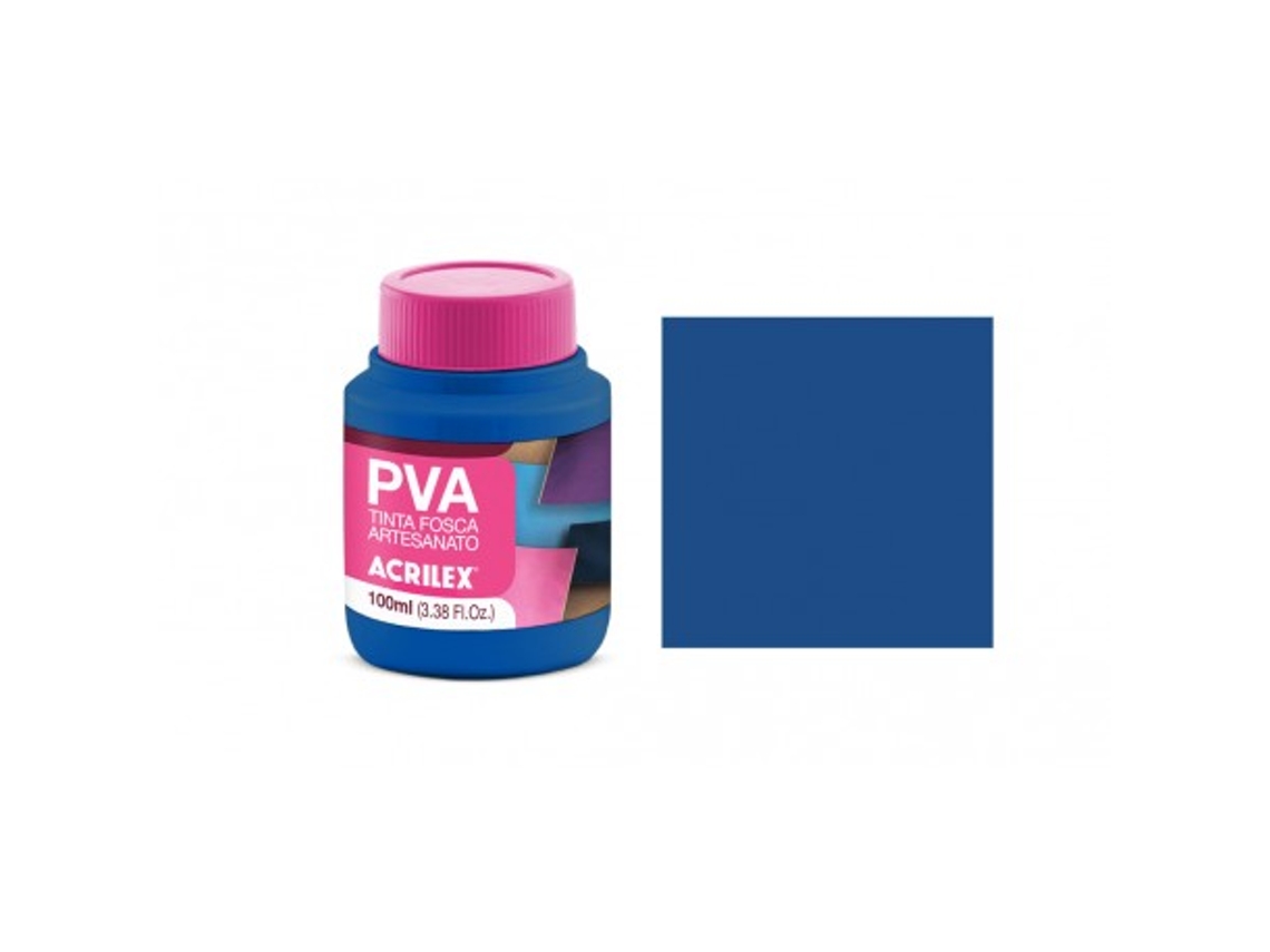 Pintura mate PVA 100 ml Azul Mar 03210535 Acrilex