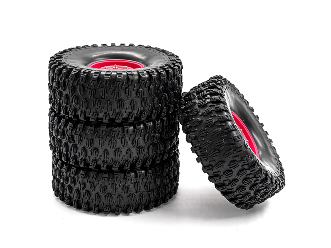 Neumáticos Drunk 2026 para coches RC Crawler con aros de rueda para coches RC a escala 1/10 Traxxas TRX 4 Axial SCX10 90046 90047 CC10