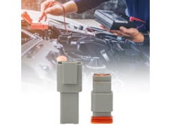 2026as-kit Conectores automáticos impermeables de 4 pines para cableado eléctrico DT04-2P/DT04-2S