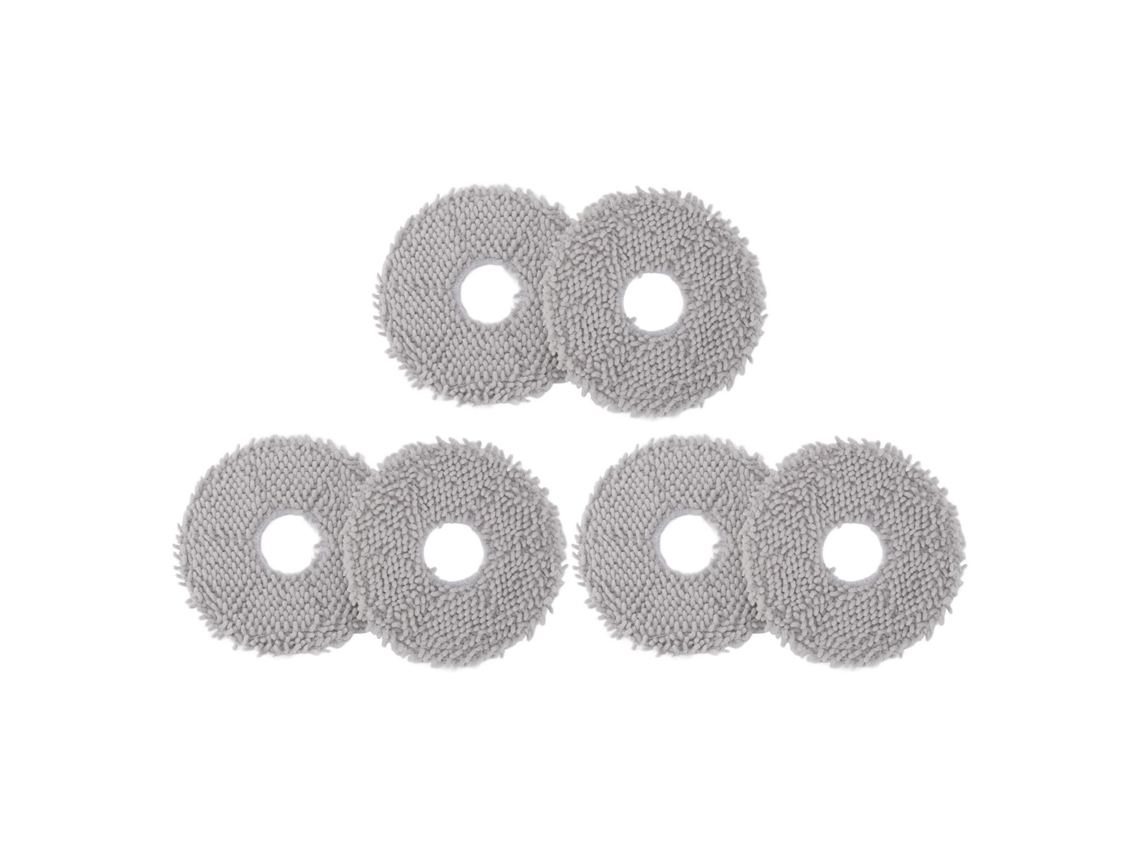 6 Almohadillas Lavables Para Mopa Para Aspiradora Robot Midea V10 V12 W11