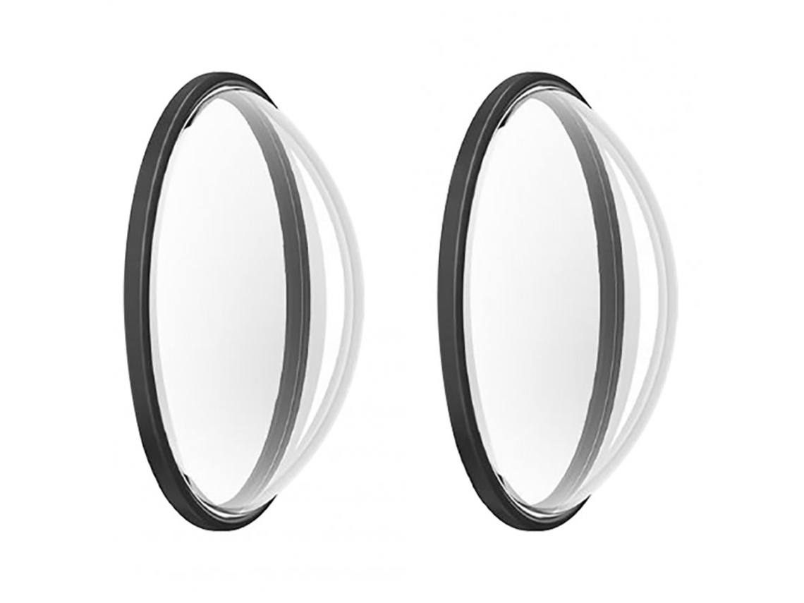 1 par de protectores de lentes para Insta360 One Rs 1 pulgada Leica panorámica película protectora de lente cubierta anticolisión CHRUI