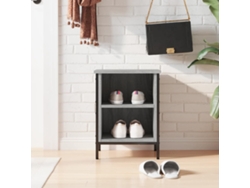 Zapatero Organizador en Derivados de Madera Negro de 38X35X50 Cm