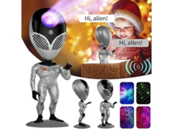 Proyector de Luz y Estrellas Alien Voz Interactiva Onlike