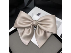2026-2 Clips De Pelo Con Lazo De Tela, Accesorios De Pelo Elegantes Para Niñas Y Mujeres, De Alta Calidad, Ancho 5.5 Pulgadas