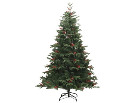 MAISON EXCLUSIVE - Árbol de Navidad artificial con piñas y bayas 240 cm