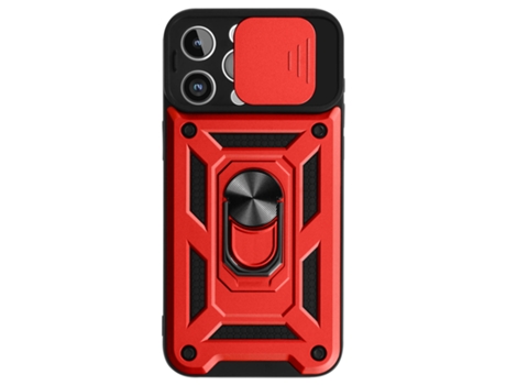 Funda para iPhone 15 Pro Max AVIZAR Acrílico Rojo