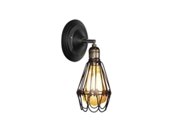 Aplique de pared vintage E 27 Matel 100x190 mm