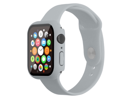 Correa de Silicona talla S/M para Apple Watch Series 7 41mm - gris claro