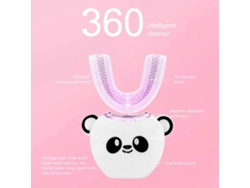 Escova De Dentes Elétrica Infantil Em Formato De U Com Limpeza Bucal De 360 ​​graus, Temporizador Inteligente Automático E Clareamento Com Luz Fr