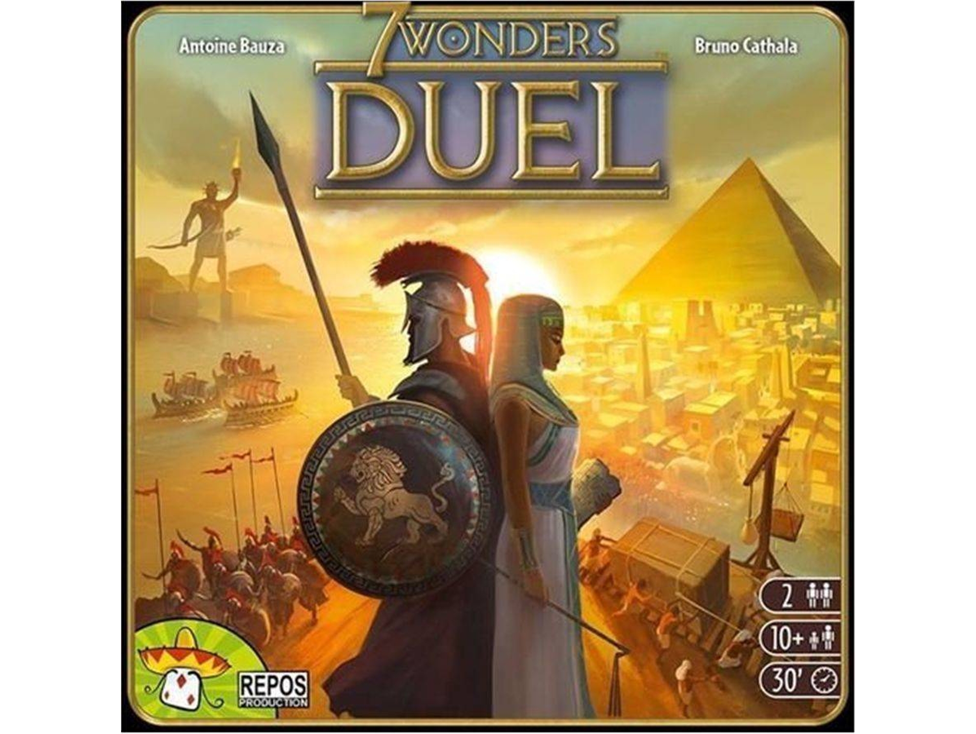 Juego de Mesa ASMODEE 7 Wonders: Duel (Edad Mínima: 10)