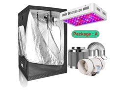 Armario de cultivo, LED de espectro completo, sistema de bajo consumo, Kit A, Kit OEM de 120 x 120 x 200
