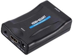 Adaptador/convertidor HDMI a SCART 1080p compatible con PS3/PS4, VCR, Blu-ray, DVD, Sky CVBS, PAL/NTSC Yizhood