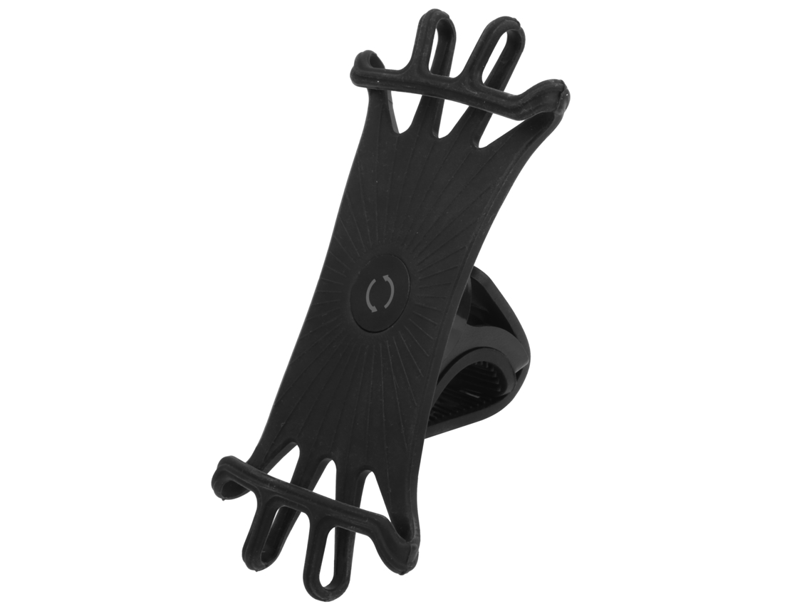 Soporte Universal Para Teléfono De Bicicleta Con Correa De Silicona Elástica Y Rotación De 360 Grados.