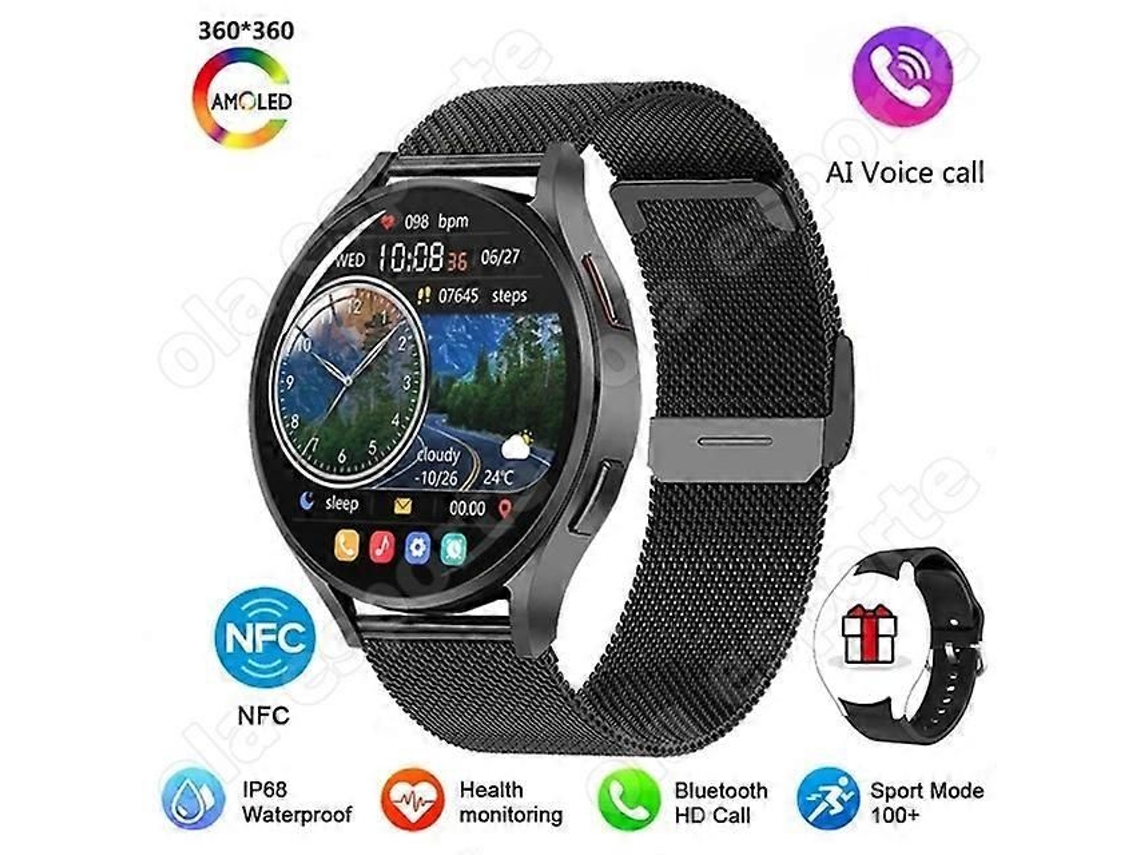 Novo Watch 6 Pro Max 2024 Smartwatch Para Adultos Com Monitoramento Cardíaco, Chamadas Sem Fio Bluetooth, Esportes E Fitness, Compatível Com Core