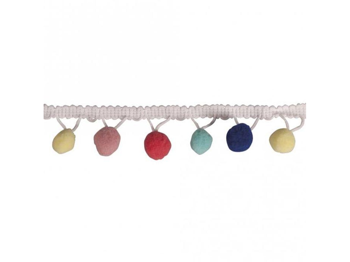 Cinta de pompon pastel 2 m