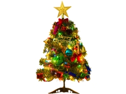 Árbol De Navidad Con Luces De 50 Cm, Paquete Decorativo, Suministros Para La Mesa De Navidad