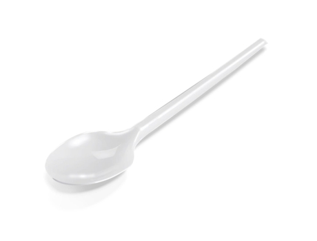 Cuchara de Plastico 100 uds Blanco Reutilizables Libres de BPA 1650 cm TIENDA EURASIA