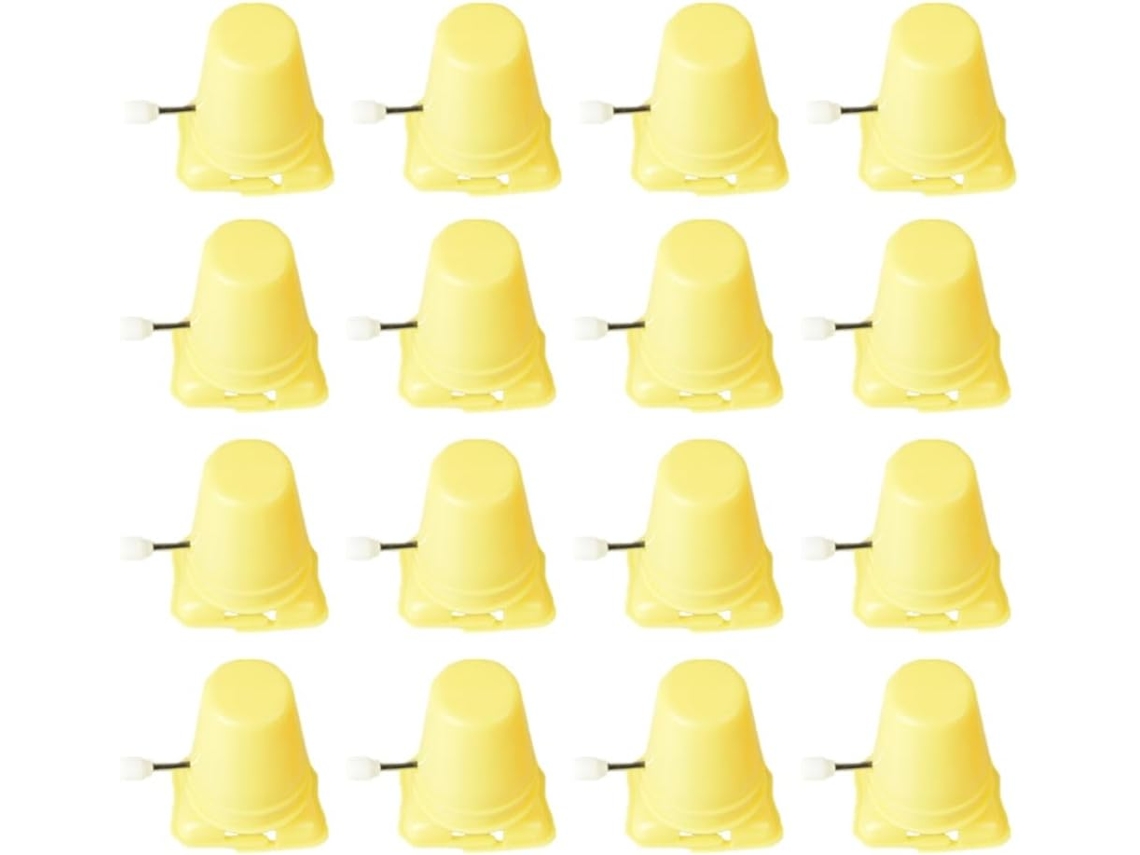 60 Piezas De Robot Mecánico Con Piernas De Juguete Para Niños, Mecanismo De Cuerda, Color Amarillo.