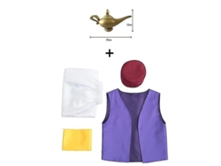 2026-traje De Príncipe Aladdin Para Adultos - Disfraz De Disney Para Cosplay Y Fiesta Temática Halloween Carnaval