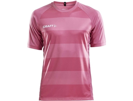 Camiseta de Hombre para Fútbol CRAFT Progress Graphic Gris Rosa (3XL)