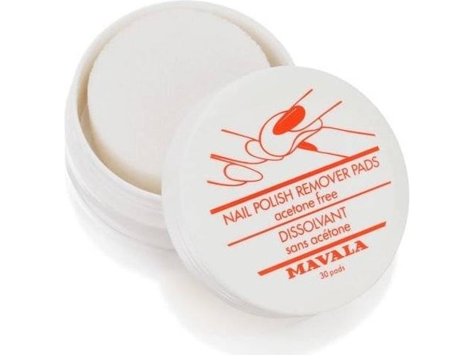 Mavala Quitaesmalte Impregnados con suave sin acetona no secan la uña ni removedor de esmalte nail polish 30