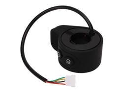 Acelerador De Pulgar Para Patinete Eléctrico, Control De Velocidad Universal, Resistente Al Agua, Color Negro.