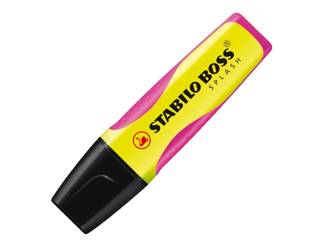 STABILO Boss Splash Marcador 1 Piezas Punta de Cincel Amarillo