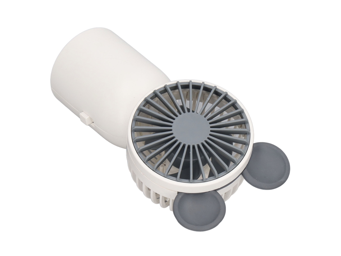 Mini Ventilador Portátil Con Forma De Oreja De Ratón, Recargable Por Usb, Para Estudiantes.