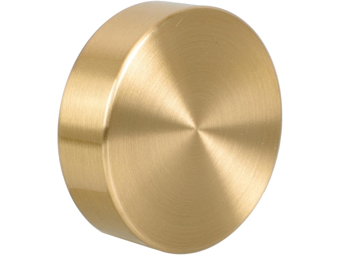 Para Caligrafía China Y Decoración Elegante, Escritorio, Imprenta Redonda, Latón Dorado, Fácil