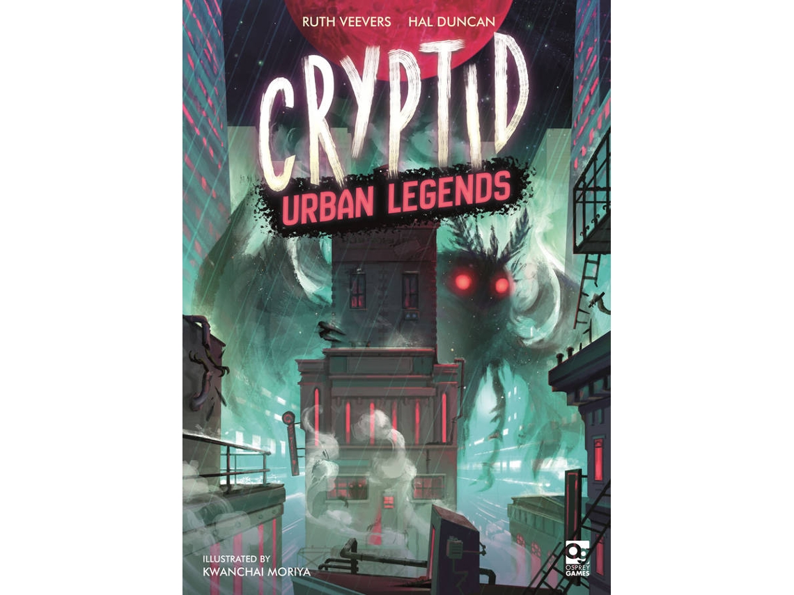 Juego de Mesa OSPREY GAMES Cryptid: Urban Legends (Edad Mínima: 14 Años -Nivel de Dificultad: Intermedio)