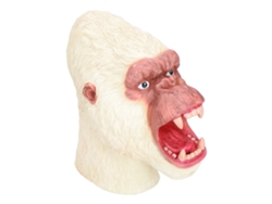 Ats-marioneta De Mano De Grandes Simios Con Sonido Animal Realista Juguete Lindo Regalo De Cumpleaños Para Niños Blanco