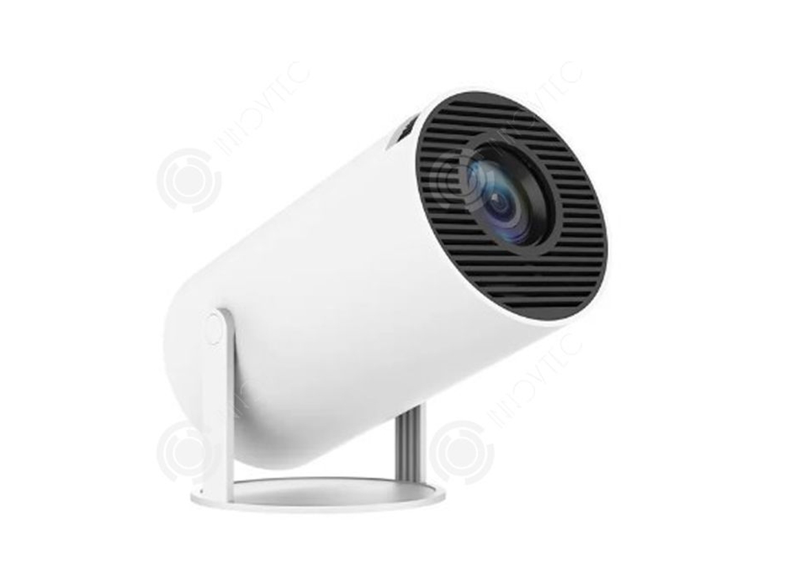 Proyector de video Inn 4k Pantalla de proyección trapezoidal automática de 130 pulgadas Conexión Wi-Fi o Bluetooth Pantalla duplicada