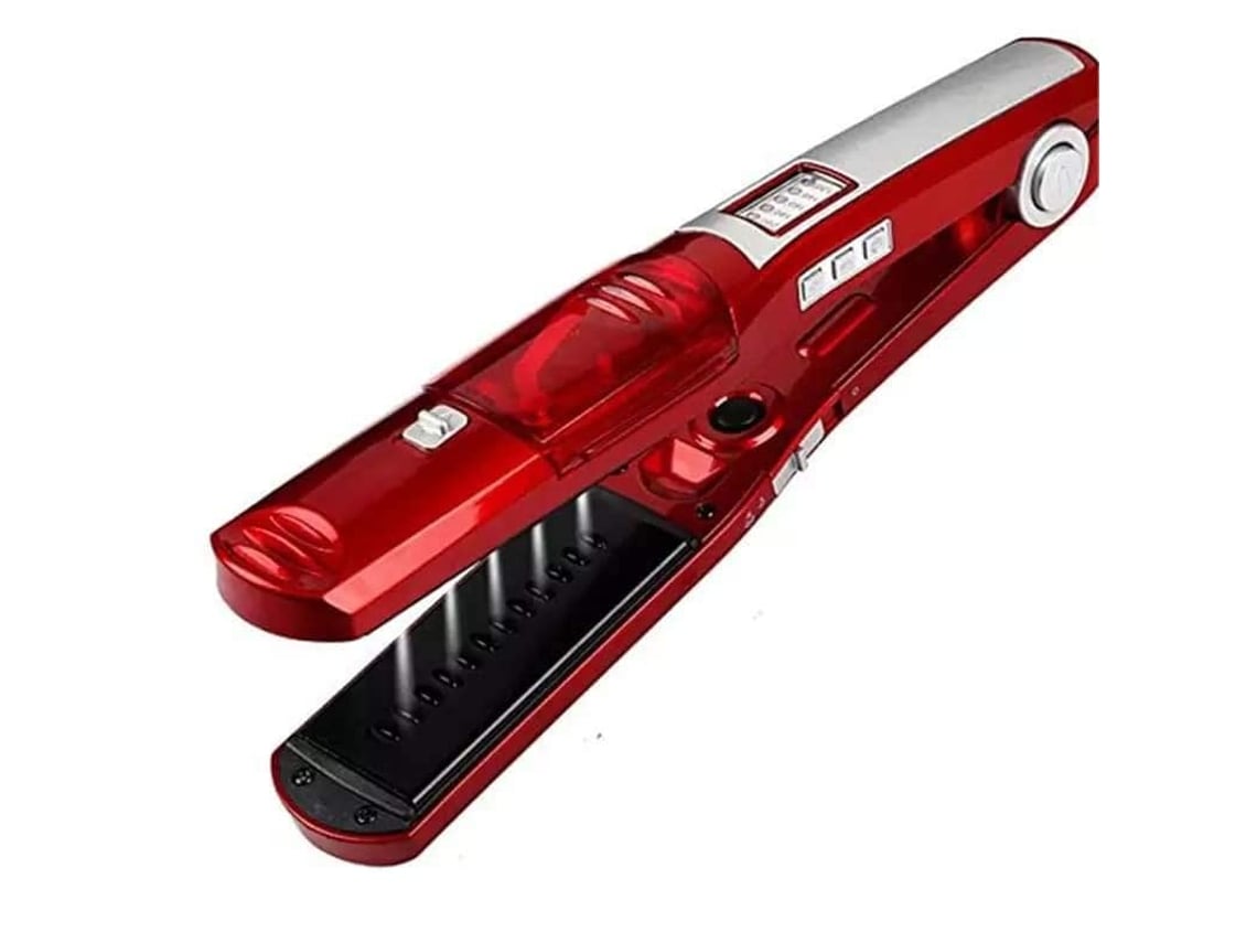 Plancha de pelo Clickonit con vapor iónico de cerámica a 200 °C
