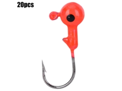 20pcs Anzol De Pesca Profissional De Alta Resistência Anti-corrosão Compacto Ferramenta Para Pesca Ao Ar Livre