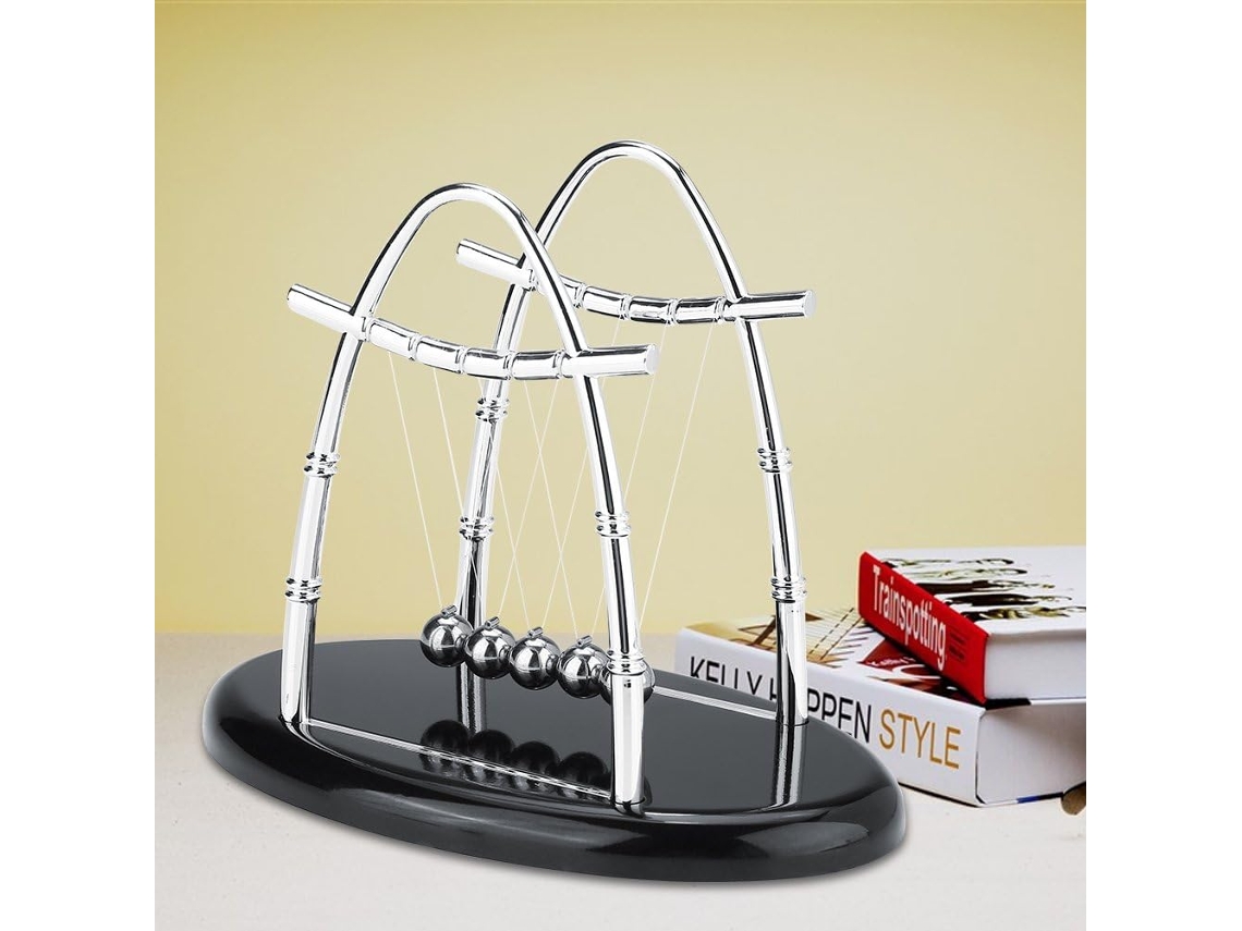 GIGIKILL Kinetic Marvel Brinquedos De Mesa De Ciências Que Demonstram A Conservação De Momento E Energia Decoração Elegante Para Escritório Em Casa