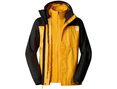 Chaqueta de Hombre THE NORTH FACE Quest Triclimate Sumitgldtnfblk Amarillo (M)