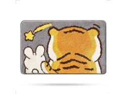 2026-alfombra De Baño Linjou Tigre Bonito, Suave Microfibra Anti-deslizante Para Baño