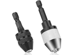 Adaptador De Mandril Sin Clave Con Mango Hexagonal Linjou, 0.3-6.5 Mm Y 0.3-3.6 Mm, Cambio Rápido