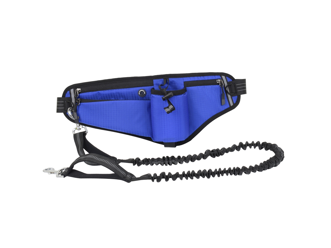 Correa De Cintura Para Perros Manos Libres, Resistente Al Agua, Reflectante, De Gran Capacidad Para Paseos Al Aire Libre.