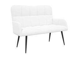 Maison Exclusive - Sofá De 2 Plazas Blanco 115 X 61 X 87 Cm Tela