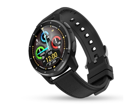 Smart Watch, Monitoreo del ritmo cardíaco del sueño Reloj deportivo saludable, Negro BISBISOUS