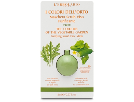 L'ERBOLARIO I Colori Dell'Orto Mascarilla Exfoliante Purificadora 8 Ml