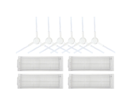 Filtro Hepa lavable, cepillo principal, paño de mopa lateral para Robot aspirador Xiaomi LDS STYJ02YM Conga 3490 Viomi V2 PRO V3
