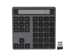 Teclado Numérico Bluetooth 2.4g Sem Fio 34 Teclas Numpad Para Laptop Desktop Usb Dual Mode