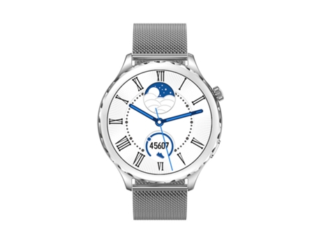 Smartwatch CHRONUS Ak43 Hacer/Recibir llamadas IP67 Plata
