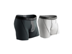 2 Pack Ropa Interior Hombre Exofficio Sport Mesh 6 Talla Usa L Gris Blanco Talla L Ee.uu. Gray White 2 Pack