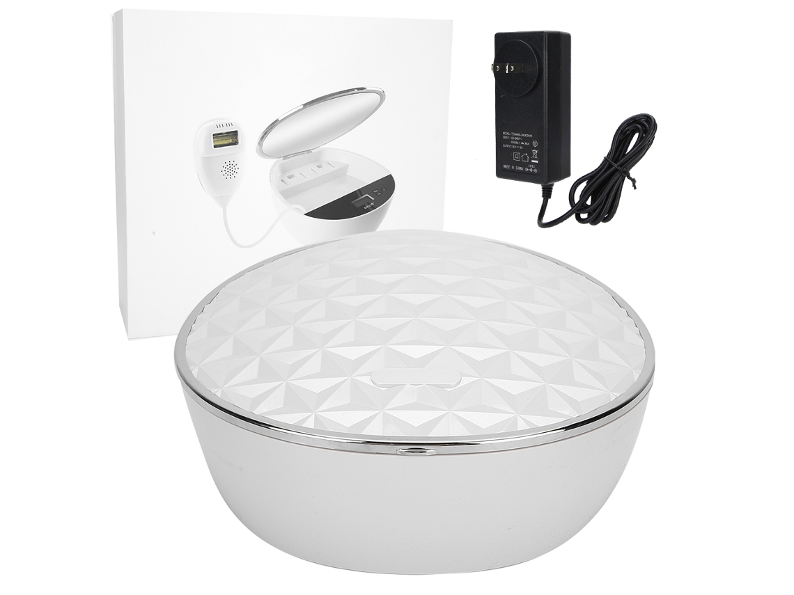 Máquina de depilación eléctrica IPL multifuncional para uso doméstico.